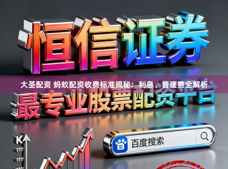 大圣配资 蚂蚁配资收费标准揭秘：利息、管理费全解析