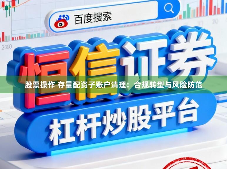 股票操作 存量配资子账户清理：合规转型与风险防范