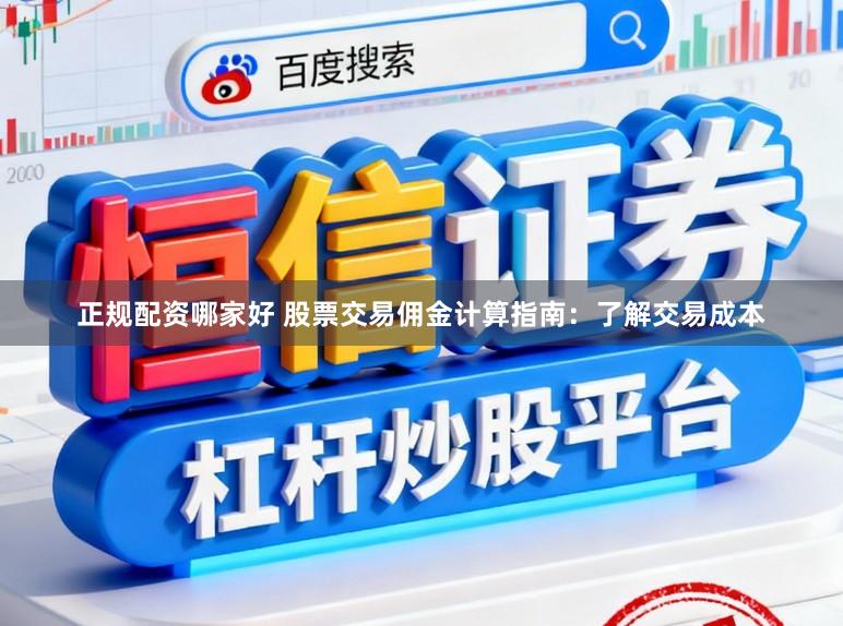正规配资哪家好 股票交易佣金计算指南：了解交易成本