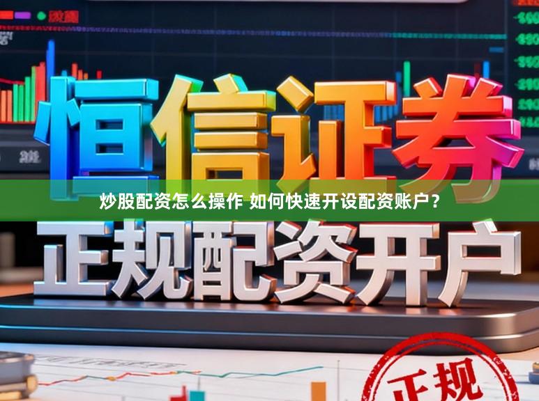 炒股配资怎么操作 如何快速开设配资账户？